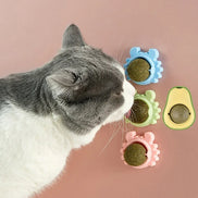 Natural Catnip Rotating Interactive Cat Toy
