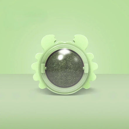 Natural Catnip Rotating Interactive Cat Toy