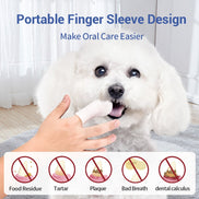 Pet Dental Cleaning Finger Wipes