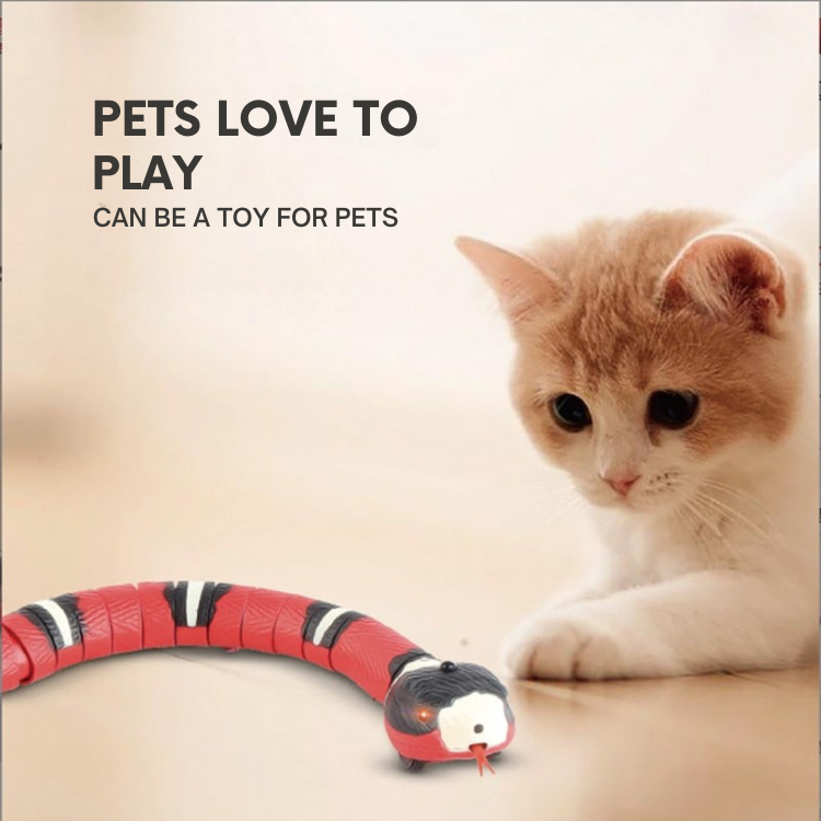 Smart Sensing Snake interactive Rechargeable Cat Toy
